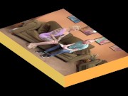 Tall hottie Kitt Jones is banging a lucky geek 1/16