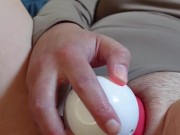 Trying my New Sucking Mouth Sex Toy | Make Me Cum 6/16