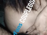 mi compañera de cuarto termino con el culo lleno de semen porque me encontró mirando porno. 1/16