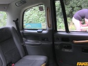 FakeTaxi - Big tits British hottie Victoria Summers sucks cock and enjoys fucking outdoors ending with huge facial cumshot 1/16