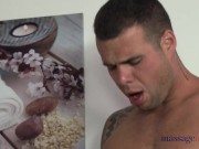 Massage Rooms sexy Serbian babe cums during her massage and turns her attention to masseurs huge dick 6/16