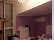 Faccio le pulizie di casa nudo parte 1 6/16