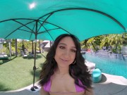 All You Have To Do Is To cover Eliza Ibarra In Tanning Oil Before She Jumps On Your D 1/16