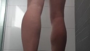 White shower