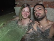 Fucking in the SPA with the risk of getting caught! - SammmNextDoor Date Night #29 2/16