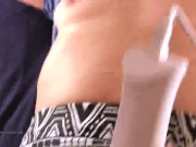 Blindfolded, bound and ready for his hard cock 7/16