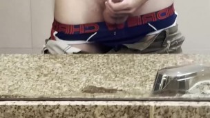 Edged for hours with cock ring, delayed at airport