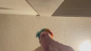 Hallway Jerk Off