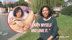 Ersties - Sexy Babe Fingers Her Holes until She Cums