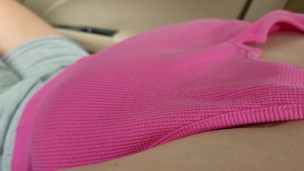 Girl with Perfect Boobs allows Me to Touch Her in Public