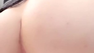 CUTE FEMBOY SLUT RIDES DILDO