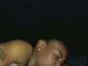 GETTING DADDY FAT DICK SUCKED THEN BANGING ON LIL BOOTY BUTT!!!!!!!!!!!!! 1/16