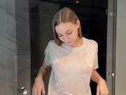 Transparent White Shirt Dry vs Wet 11/16