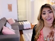 Devoted Blonde Housewife Welcomes Husband With A Juicy And Needy Sex 2/16