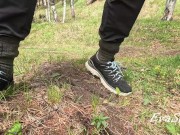 pissing in nature with their pussy spread apart 16/16