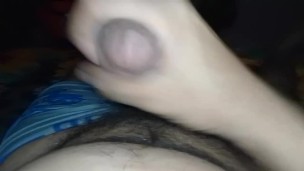 Jerking me off before bedtime !