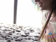 Hanging out with Angel Windell o a quick trip and getting road head POV 6/16