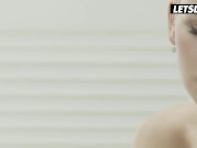 European Chicks Evelina and Katie Have Hot Threesome in The Morning - LETSDOEIT 3/16