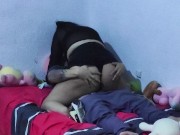 STEP-DAUGHTER ARGUES WITH HER AND TAKES HER BY FUCKING HER STEP-FATHER PT2 8/16