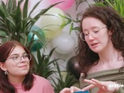 Ersties - Lesbische 5er-Orgie beim Dare Ring Game 14/16