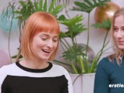 Ersties - Lesbische 5er-Orgie beim Dare Ring Game 6/16