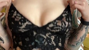 shaking and teasing my boobs