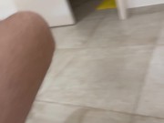 I come to suck him to wake him up and he cums on my glasses 7/16