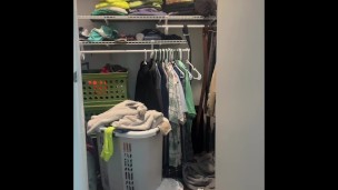 Daddy bear takes a shower and gets dressed for the day