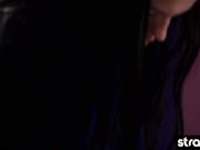 Watch this sweet newbie take a hard fucking from sexy domme 8/16