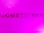 Busty Blonde Stepmom Sharon White and Stepdaughter Bonnie Dolce Share Boyfriends Cock - S16:E6 1/16