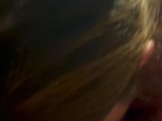 Swallowing the whole load like a good girl. College teen blowjob 13/16