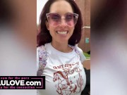 Big boobs babe pussy spreading closeups, dirty talking JOI, naked cock rating, hot & sweaty, shower rinse - Lelu Love 11/16