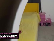 Big boobs babe making out then sucking dick while masturbating with vibrator before doggystyle orgasms cum on ass - Lelu Love 14/16