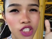 Confusing dream about  philosophizing angel who shows her huge 