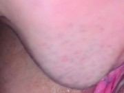 cute pink pussy fucked and dripping cum 5/16