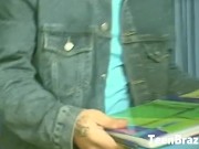 This is a sexy Brazilian Teen Girl who enters into a hotel room in her native city of Rio de Janeiro, Brazil and finds two me 2/16