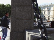 Tatted-up teen with a choker gets fucked hard before taking a major facial 1/16