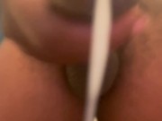 Black Dick Cumshot on the Camera 13/16