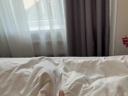 Wake up, dear, a pregnant, willing wife wakes me up every morning with a blowjob and creampie 2/16