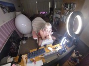 360 degree webcam show - Screenshot 10 of 16 - Big Tits Blonde