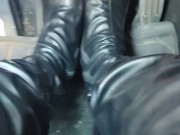 Revving my car and pedal pumping the break 1/16