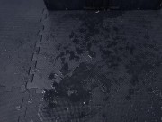 Interview with Bella after fisting performance in latex catsuit 9/16