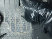 Hard pumping grinding stomping on my gas pedal with my stiletto boots 2/16