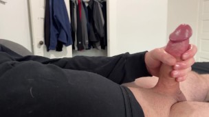 Closeup huge perfect cock.