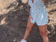 Pissing On The Forest, A Man Discover Me😳 3/16