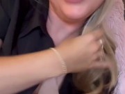 BF ON BUSINESS TRIP! So we have FaceTime call & I wank my cunt till Squirts & creams everywhere 💦 1/16