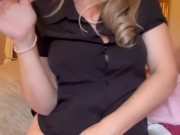 BF ON BUSINESS TRIP! So we have FaceTime call & I wank my cunt till Squirts & creams everywhere 💦 3/16