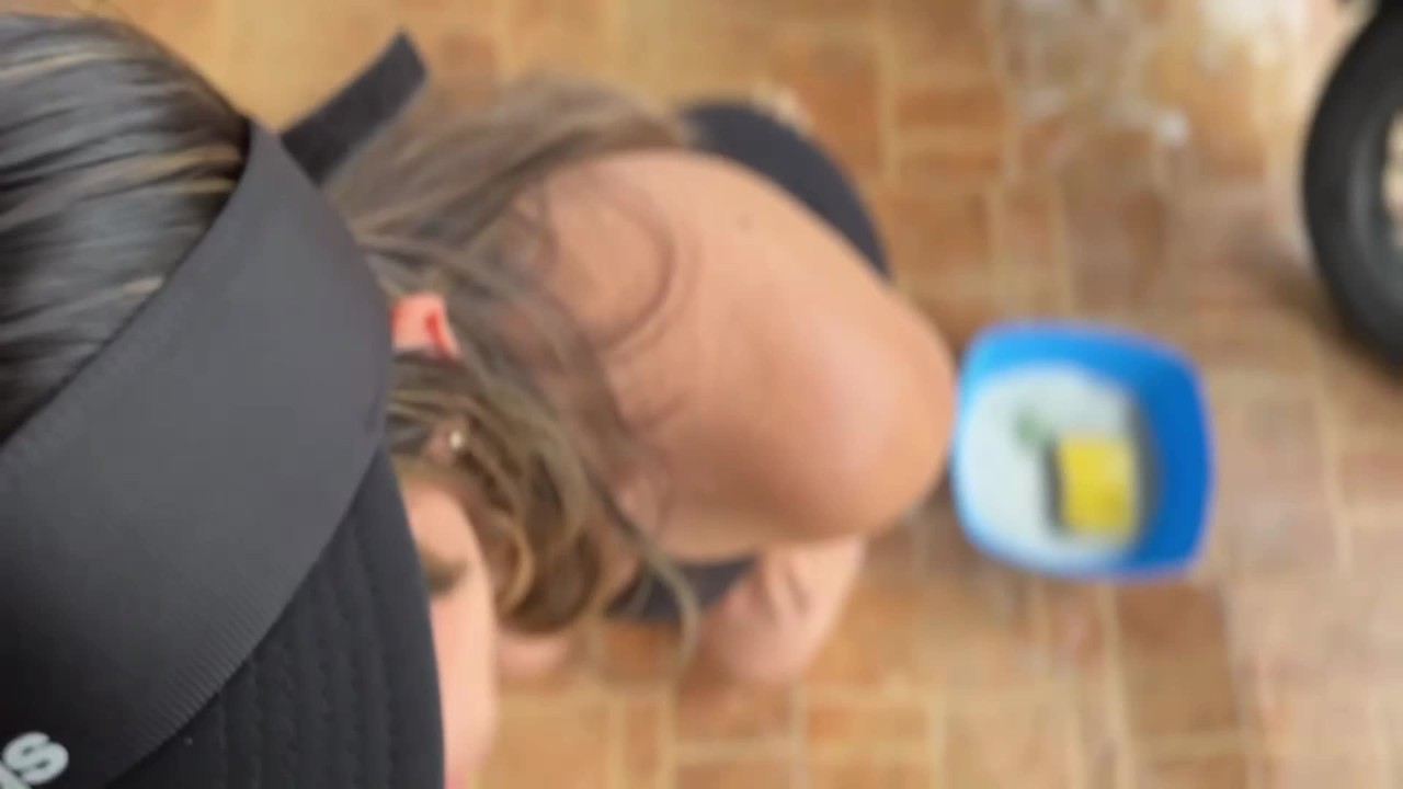 The client gets excited watching me wash his motorcycle in little shorts. Hard sex and cum in mouth - Free Sex Video - RedTube