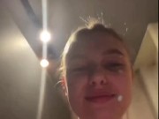 First time squirting in public. Sit on the cam 16/16