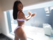 CANNON PROD  Ebony Goddess Hazel Grace Gets Creampie Trailer 7/16